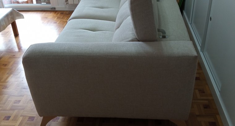 Sofa Reclinable AMARAL AC 51 (Beige)