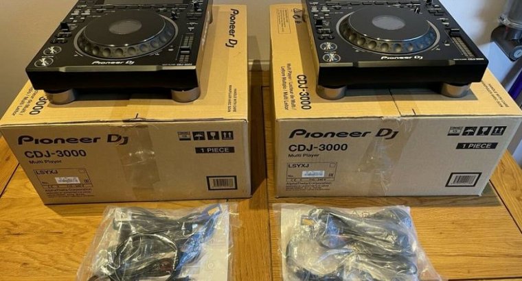 Pioneer CDJ-3000 / Pioneer DJM-A9 / Pioneer DJM-V10-LF
