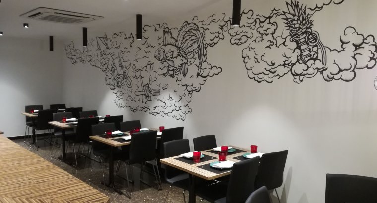 Se traspasa Restaurante C3 equipado