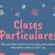 Clases particulares, iniciación a la Informática