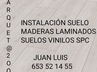 montadores de suelos laminados